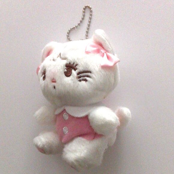 Mikko characters Mousse kitten plush keychain - Picture 3 of 4